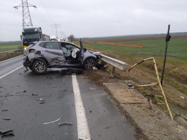 Accident rutier la Cuza Voda, pe DN 71 Târgoviște- București