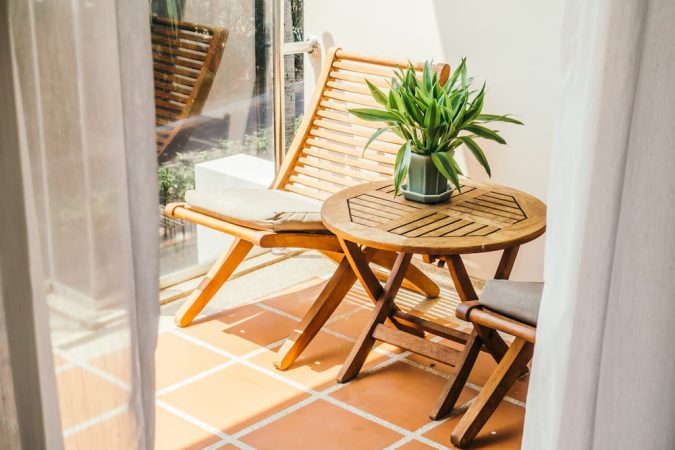 Idei de amenajare a unui balcon