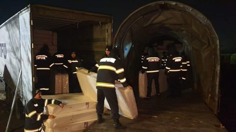 Cel de al doilea tren marfar care transportă ajutoare pentru Turcia a plecat în această dimineață din Gara București Vest
