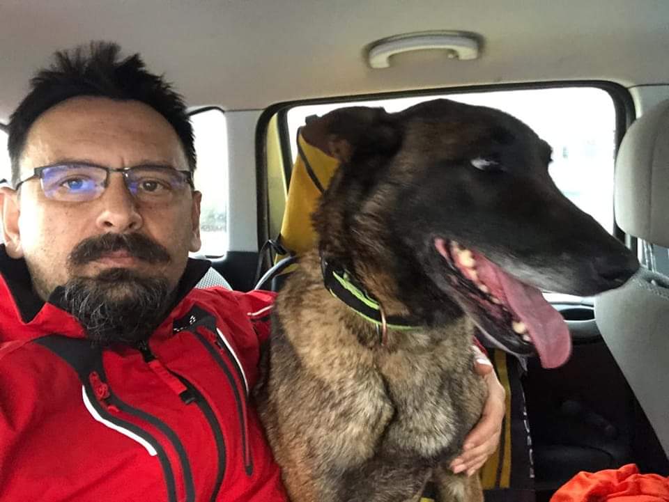 Câini de avalanșă Salvamont România participă la forța USAR dislocată în Turcia