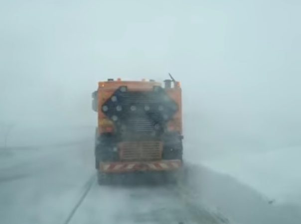 S-a închis circulația și pe DN2C