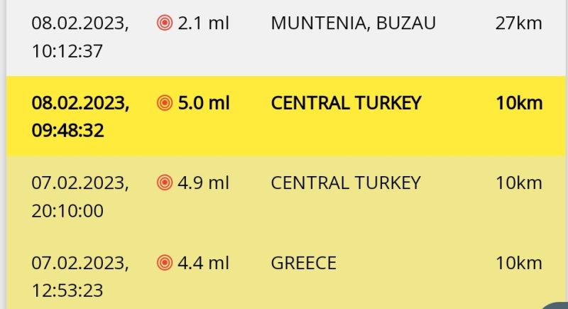 CUTREMUR în România, miercuri de dimineață