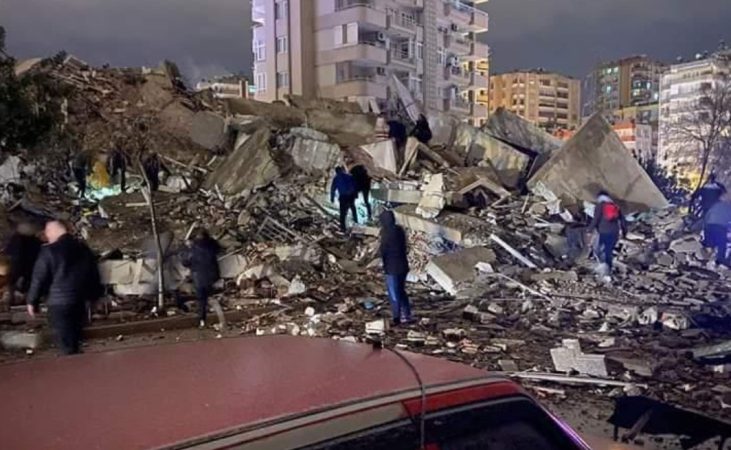 Tragedia nopții de 6 februarie 2023, cutremur foarte puternic în Turcia de 7.8 grade pe Richter