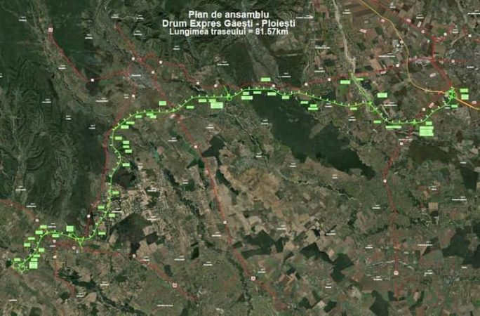 A fost aprobat traseul final al Drumului Expres Găești-Ploiești