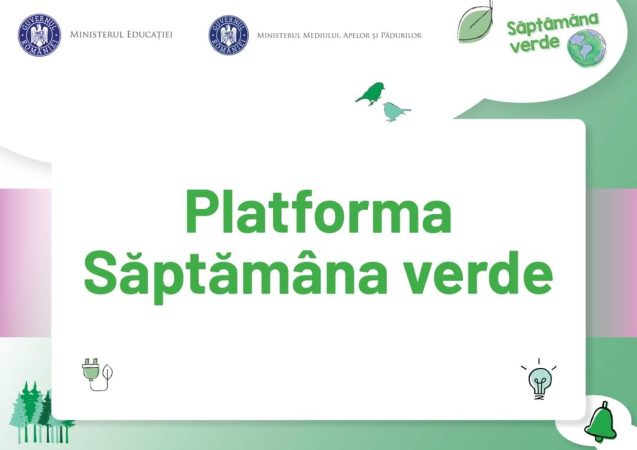 În toate școlile are loc „Săptămâna verde”
