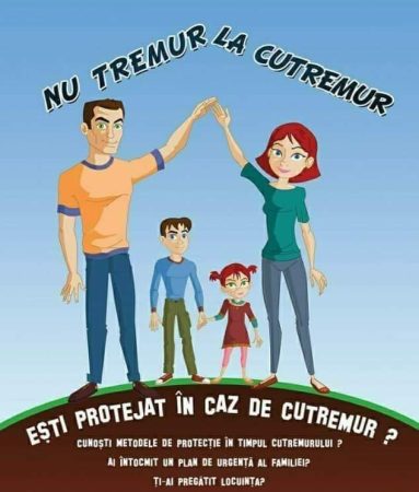 ATENȚIE! În cazul seismelor, Sistemul RO-ALERT nu va difuza notificări, anterior declanșării acestora