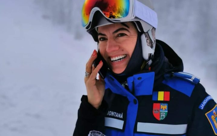 Locotenent colonel Călina Boriceanu este coordonator al activității jandarmilor montani