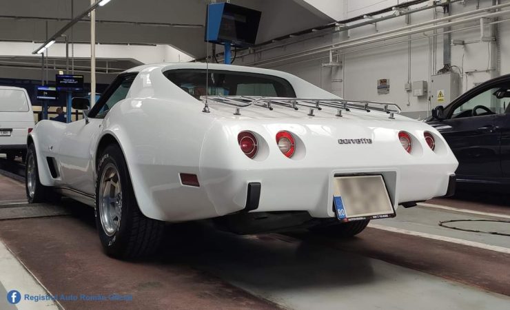 RARități, Chevrolet Corvette fabricat în 1977, a trecut cu brio de inspecția tehnică