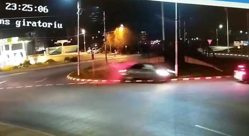 O adevărată tragedie se putea produce luni seară pe Aleea Sinaia din municipiul Târgoviște