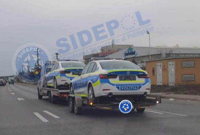 Sindicatul Polițiștilor-Sidepol: Poliția Română primește primele BMW-uri