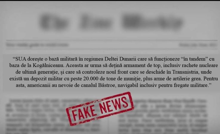 ESTE FALS subiectul înființării unei baze militare SUA în Delta Dunării