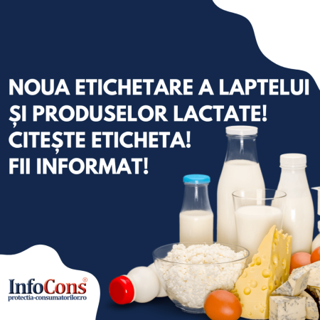 S-au schimbat regulile de vânzare și etichetare la produsele lactate
