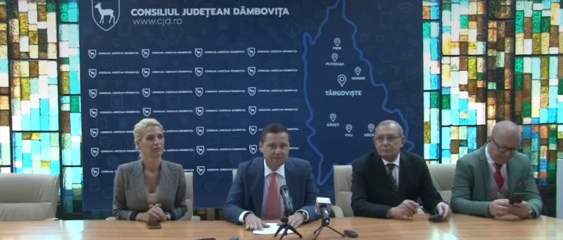 Președintele CJ Dâmbovița, Corneliu Ștefan a semnat contractul pentru realizarea studiului de fezabilitate și a proiectului tehnic pentru Centura ocolitoare a orașului Găești