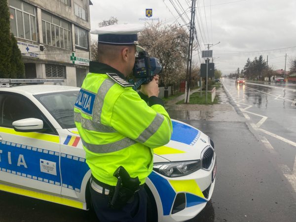 Polițiștii în acțiune pe drumurile din Dâmbovița. VIDEO