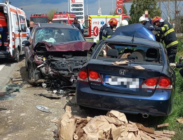 Accident rutier produs în Dărmănești