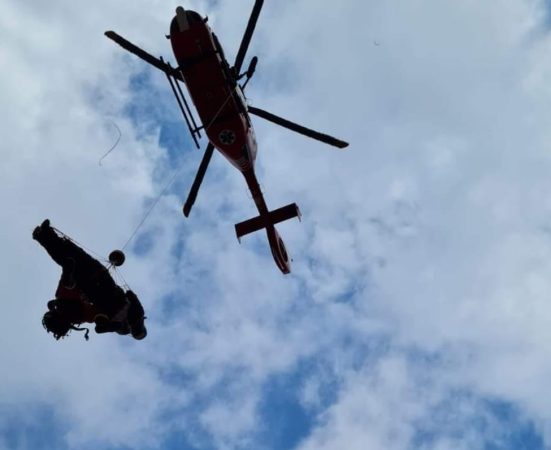 Acțiune de salvare în plină desfășurare pe Valea Caraimanului