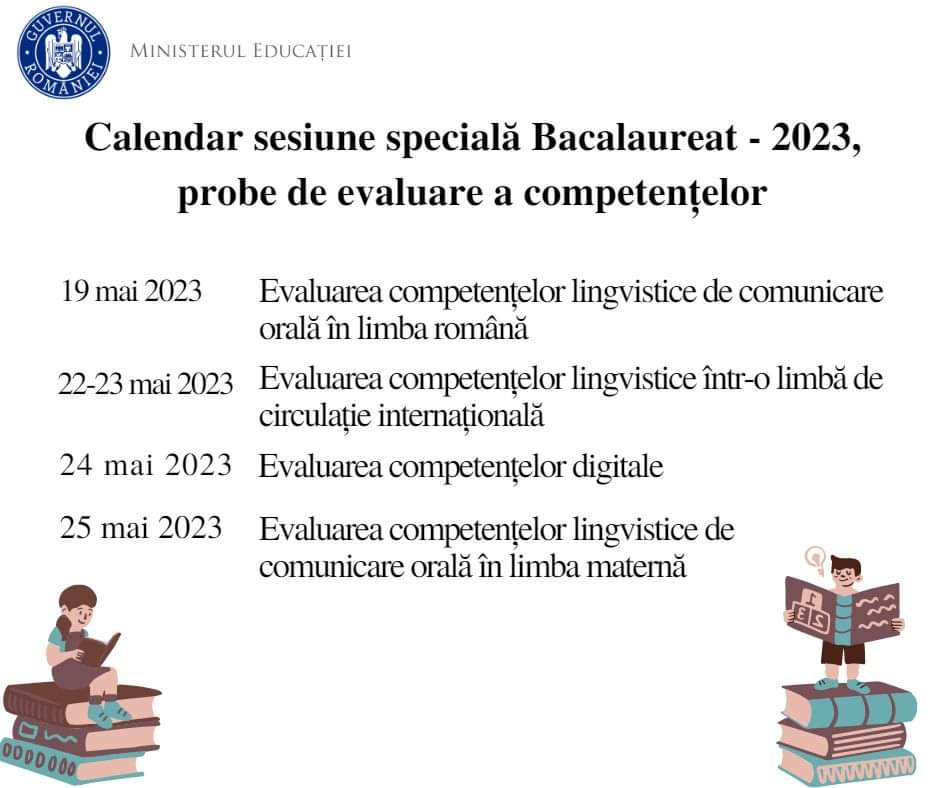 ÎNCEPE SESIUNEA SPECIALĂ a examenului de BACALAUREAT 2023