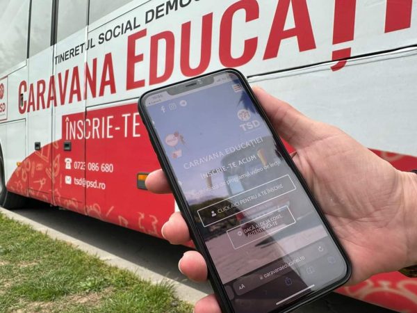 Caravana Educației TSD a ajuns în Dâmbovița!