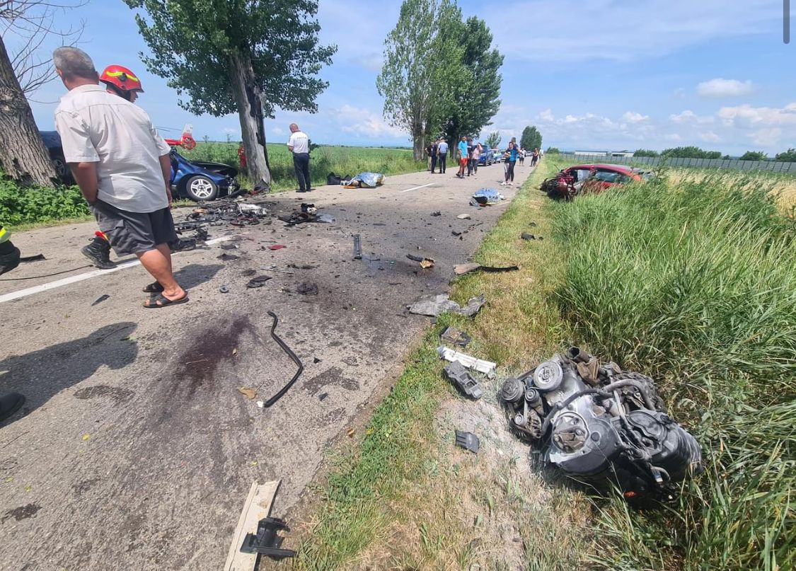 Un bărbat din Cornești fugea de polițiști pentru că a violat o fetiță și a produs o altă tragedie în care a murit atât el dar și un alt sofer nevinovat
