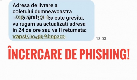 PHISHINGUL – O AMENINȚARE CIBERNETICĂ CONSTANTĂ