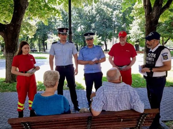 Acțiune de informare preventivă în rândul cetățenilor din Târgoviște