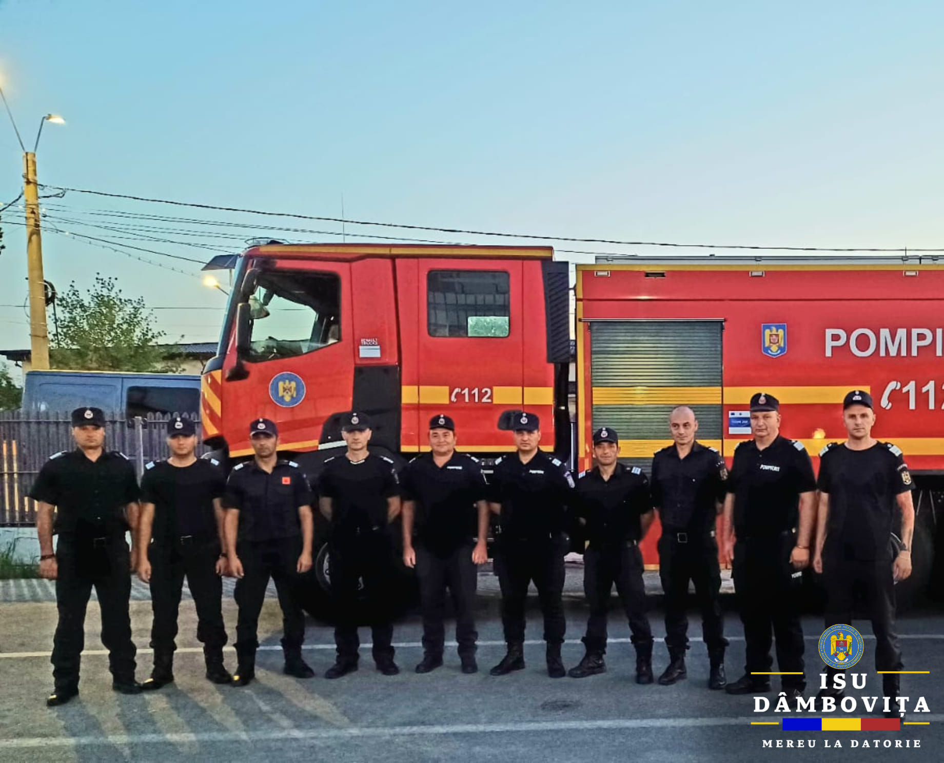 România trimite un nou modul de intervenție pentru stingerea incendiilor în Grecia, iar 10 pompieri din Dâmbovița fac parte din echipă