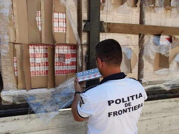 Peste 2,6 milioane pachete cu ţigări, descoperite la frontierele României în prima jumătate a anului 2023