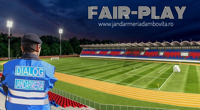 Chindia Târgoviște- Gloria Buzău, în condiții de siguranță și fair-play