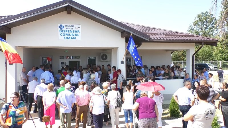 Dispensar medical ultramodern în comuna Nucet. VIDEO