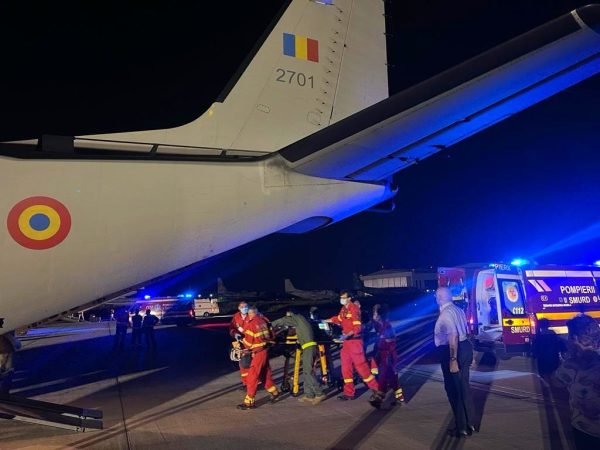 Primii pacienți, victime ale exploziei de la Crevedia, transferați la o unitate spitalicească din Bruxelles.VIDEO