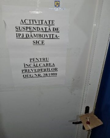 Activitățile de comerț, verificate de polițiștii dâmbovițeni