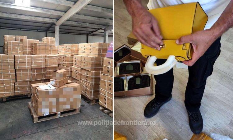 Bunuri susceptibile a fi contrafăcute în valoare de 5.000.000 lei,confiscate de polițiști