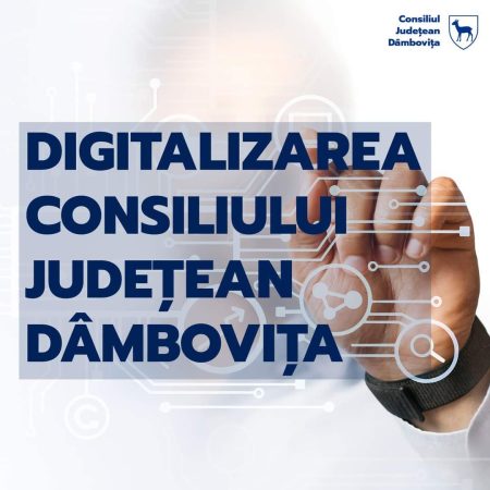 A fost semnat contractul de digitalizare a activității Consiliului Județean Dâmbovița!