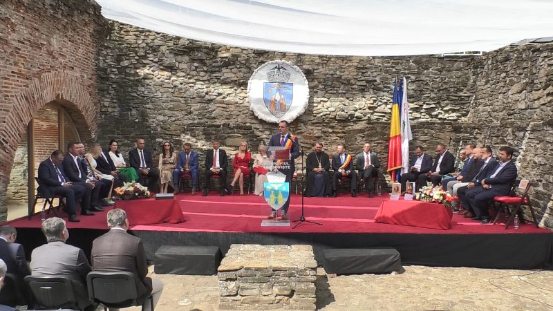 Sala Tronului de la Curtea Domnească a găzduit ședința festivă a Consiliului Local Târgoviște. VIDEO