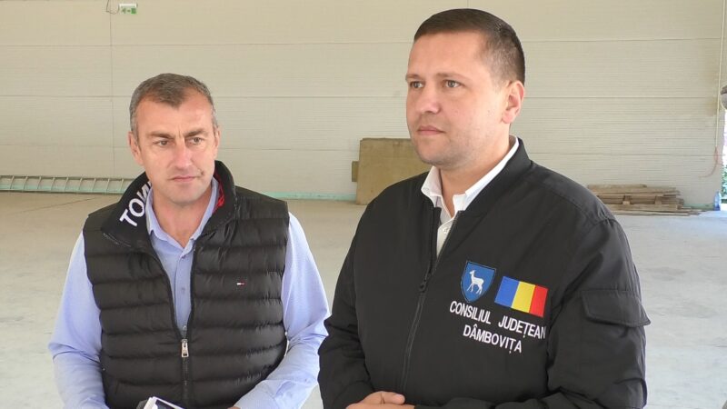 În comuna Moroeni, administrația locală și CJ Dâmbovița implementează investiții majore. VIDEO