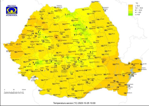 Vremea va fi în general instabilă