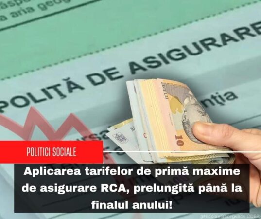 Plafonarea tarifelor asigură că RCA rămâne accesibilă pentru toți șoferii