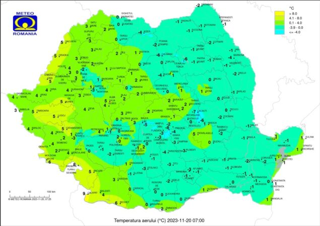 Vremea va aduce temperaturi mai ridicate față de cele din ziua anterioară