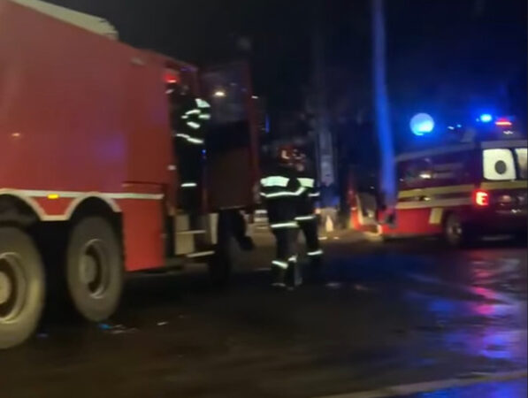 Accident rutier în care este implicat un microbuz, la Crevedia, pe DN 1A. S-a activat PLANUL ROȘU de INTERVENȚIE