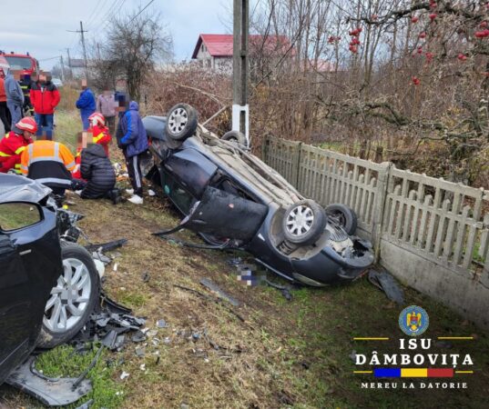 Tragedie: Un bărbat și fiica sa de 7 ani, au sfârșit tragic într-un accident pe DN 72A în localitatea Gheboieni