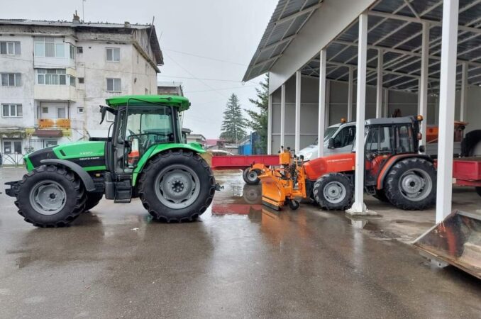 Administrația locală de la Voinești este pregătită să intervină dacă ninsorile fac probleme