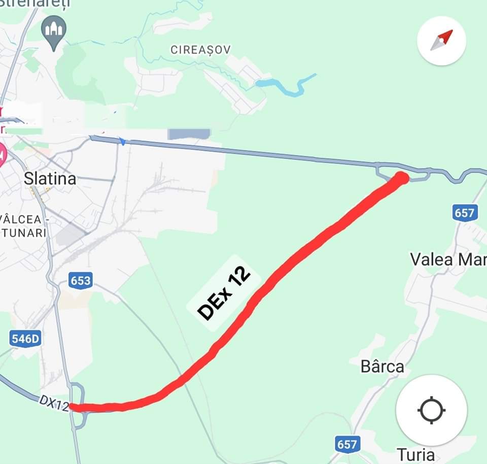 Începând cu data de 11.12.2023 ora 7:00, se închide circulația pe DEx 12 Craiova-Pitești, între Nod Rutier DJ 546 Slatina 