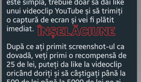Avertisment! Poliția Română, Directoratul Național de Securitate Cibernetică (DNSC) și Asociația Română a Băncilor (ARB) atrag atenția asupra fraudelor legate