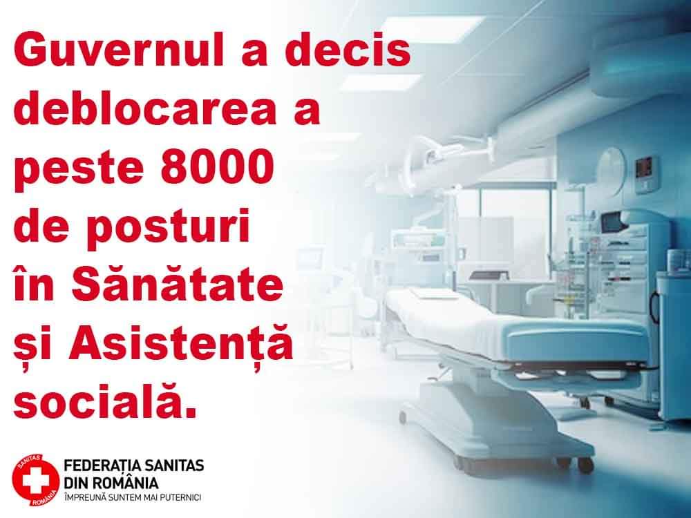 Federația SANITAS: Sub presiune guvernul POATE? Atunci SĂ CONTINUĂM presiunile!