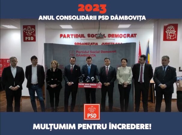 PSD Dâmbovița nu are un scor mai mic de 50% la nivelul de încredere politică