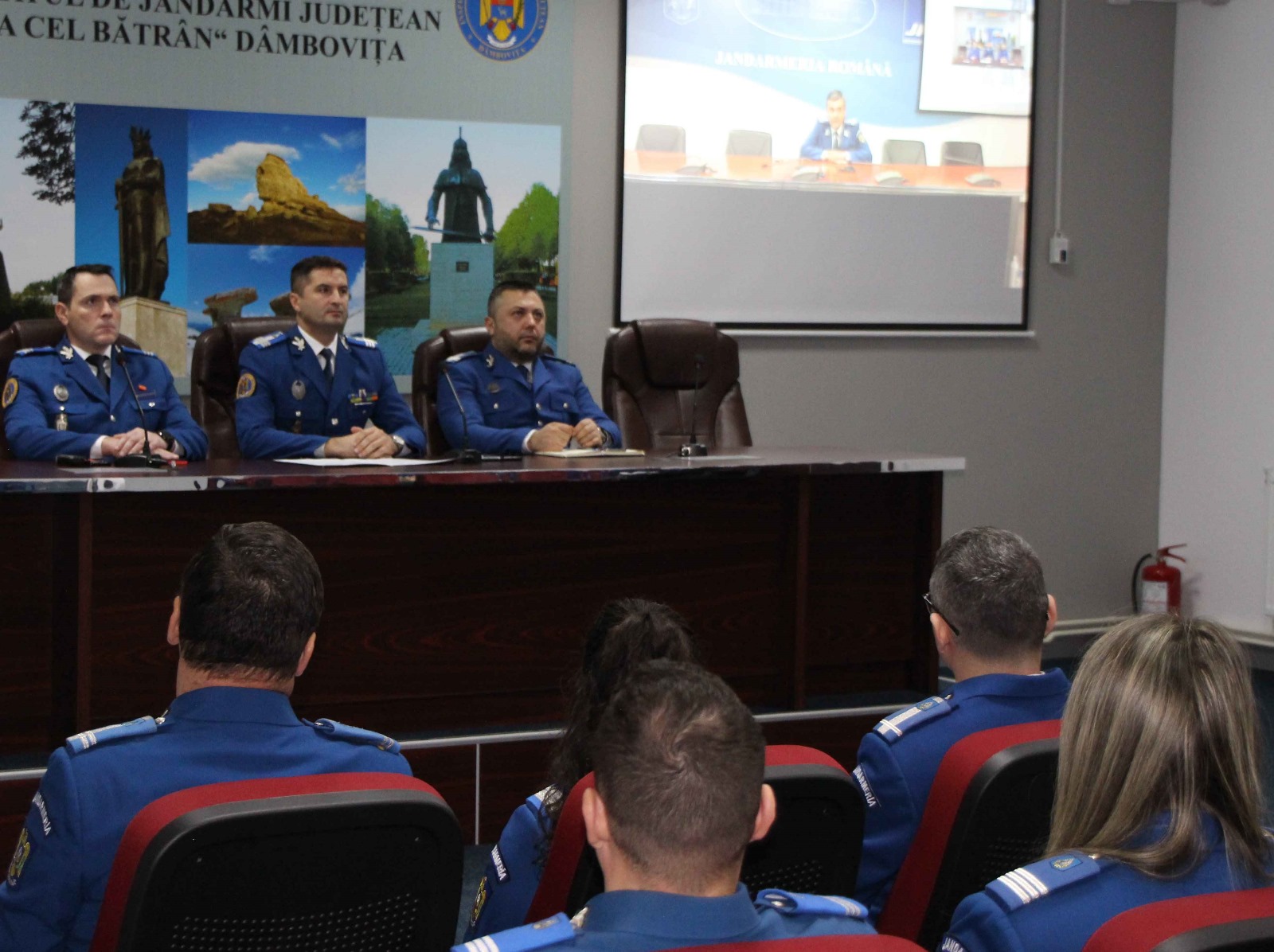 Bilanțul misiunilor Jandarmeriei Dâmbovița, evaluarea activității și rezultatelor Inspectoratului de Jandarmi Judeţean Dâmboviţa