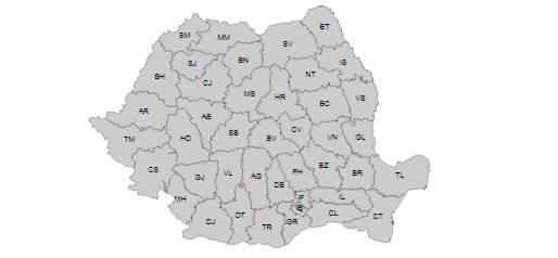 INFORMARE METEOROLOGICĂ ce vizează tot județul Dâmbovița, interval de valabilitate: 17 ianuarie, ora 15:00– 19 ianuarie