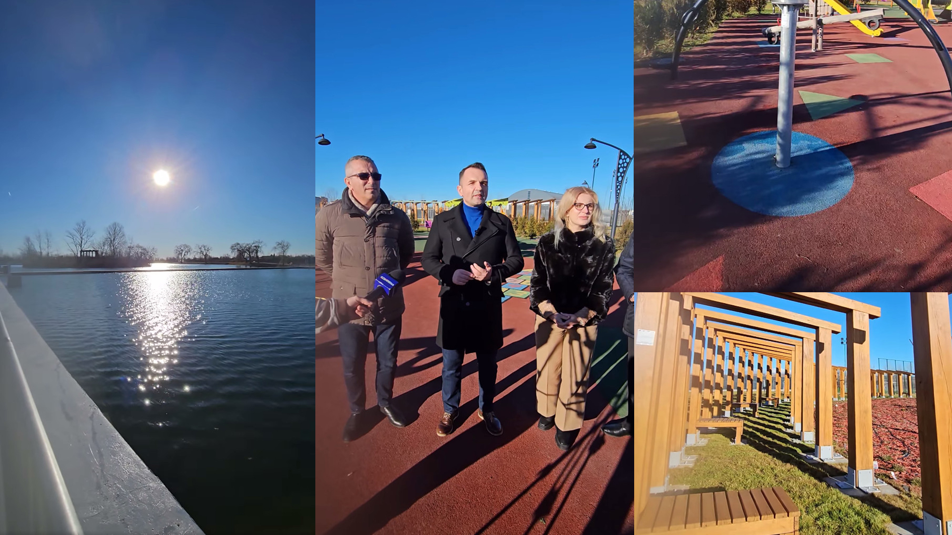 S-a deschis noul parc de lângă Complexul Turistic de Natație din Târgoviște