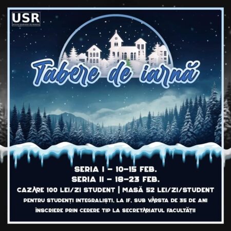 Distracția din tabără continuă și iarna! Distracția din tabără continuă și iarna! Ministerul Familiei, Tineretului și Egalității de șanse organizează un nou program de tabere studențești