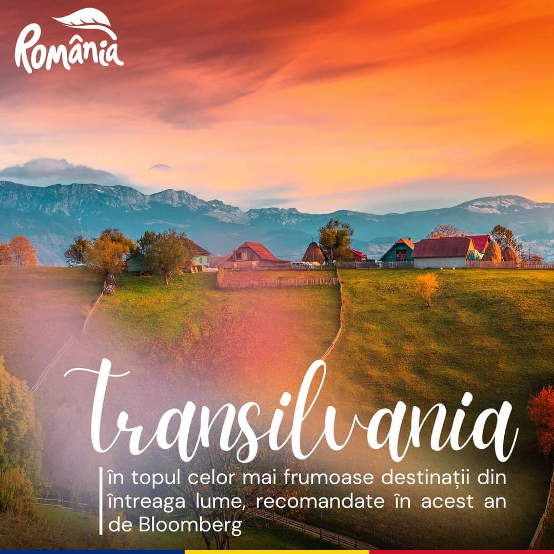 Transilvania în topul celor mai frumoase destinații, la nivel mondial, care merită vizitate în acest an, o spun jurnaliștii de la Bloomberg